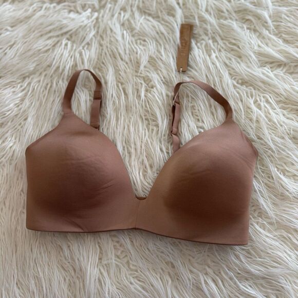 Skims Wireless Form T-shirt Bra Sienna Size 36DD - Picture 3 of 6